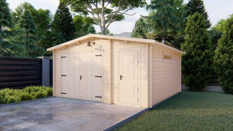Wooden Garage 5x5