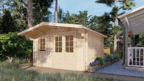Log cabin Isley 4x3