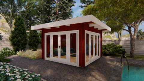 Garden office Virelo 3,8x3,8