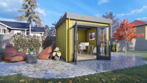 Garden office Nuvia 3x3